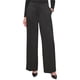 thumbnail image 1 of DKNY Womens Satin Wide Leg Loose Dress Pants, black, Petite, 12P, 1 of 1