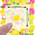 thumbnail image 6 of 35pcs-50pcs Cute Stickers Stationery Stickers Citrus Stickers DIY Stickers for Luggage Fridge, 6 of 9