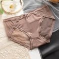 thumbnail image 4 of Women's underwear ice silk seamless cotton antibacterial crotch lace four seasons thin, 4 of 5