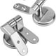 thumbnail image 3 of 4x Bisagras para Asiento de Inodoro, Tapa para Inodoro, Fijaciones para Asiento con Pernos, Accesorios de Tornillo, Bisagras de Repuesto 4 piezas, 3 of 4