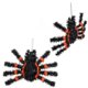 thumbnail image 3 of Halloween Hanging Spider Decor with Black Plastic Garland for Indoor Outdoor Decoration Create Frightening Atmosphere 2Pcs, 3 of 5