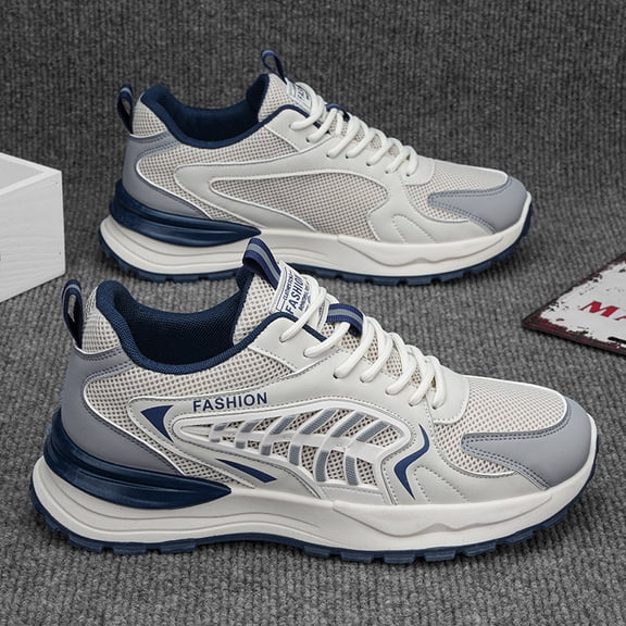Breathable Thick-Soled Trendy Dad Shoes for Men