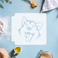 thumbnail image 2 of Husky Dog Head 783-H673 Stencil (7 inch), 2 of 2
