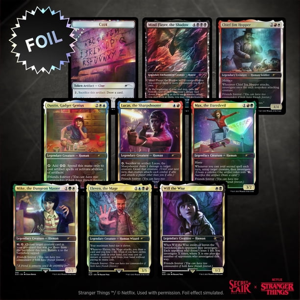 MTG　Stranger Things　FOIL Stranger Things Foil Card - Walmart Business Supplies