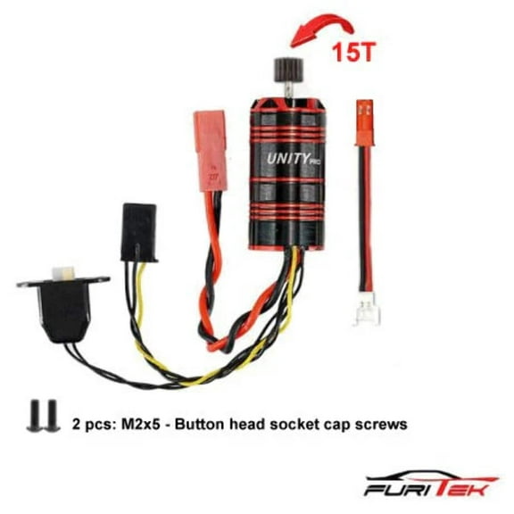 FURITEK UNITY PRO 3500kv 2-in-1 Micro FOC Brushless System for FX118/CR-18P-2024