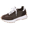 thumbnail image 6 of Rokment Women Retro Color Block Running Trainners Skate Shoes Comfortable Suede Platform Non Slip Jogging Walking Tennis Sneakers for School Streetwear Casual, 6 of 9
