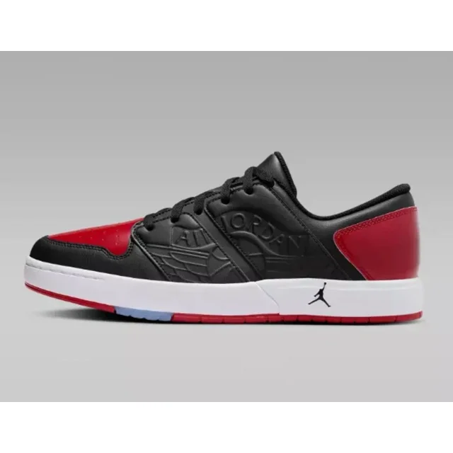 N I-K-E Jo r-dan Nu Retro 1 Low Shoes 'Varsity Red/Black' (DV5141-006) Sneakers