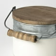 thumbnail image 5 of Mercana Alani (Set Of 3) White Metal Storage Boxes, 5 of 7