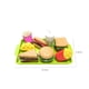thumbnail image 3 of Juego de comida de imitación para niños | 9 piezas de comida falsa, accesorios de cocina | Hamburguesa, sándwich, papas fritas, perrito caliente | Juguetes educativos para niños y niñas, 3 of 5