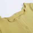 thumbnail image 6 of WAYUTE Girls Ruffle Hem Solid Color Blouse with Collar and Floral Lace Trim for Toddler Kids Lightweight Summer Daily Wear, 6 of 6