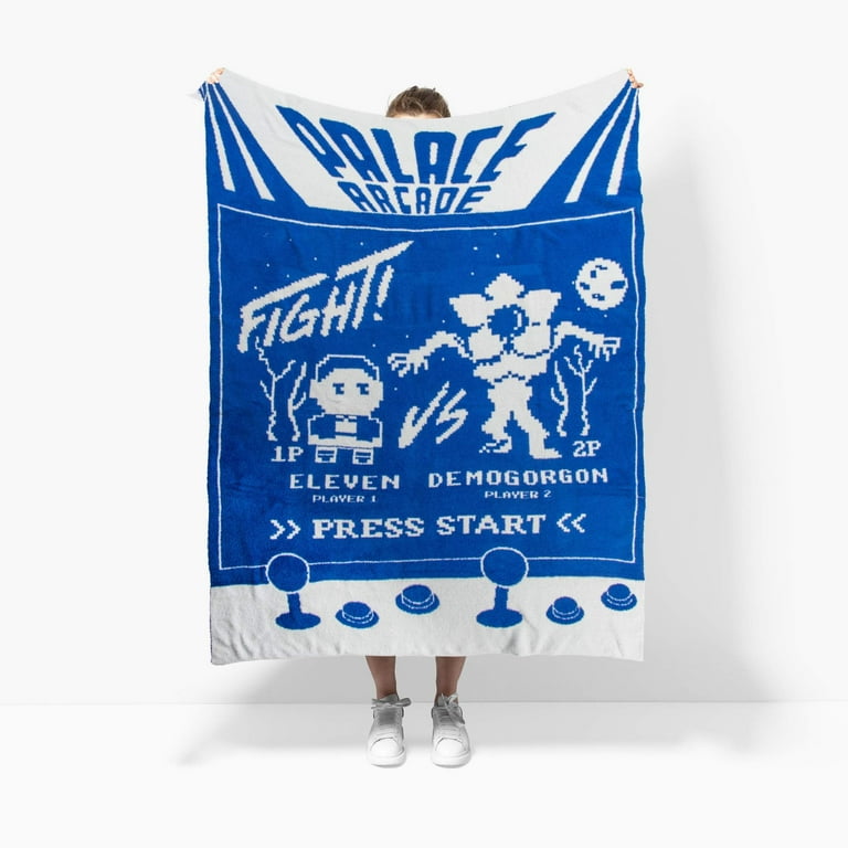 その他 V.A. Stranger Things Blanket Stranger Things Oversized Throw Blanket, Soft Feather Knit, All