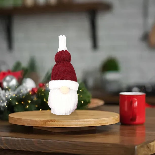 XWSHYW Juguetes para Niños Adorno Navideño de Punto con Muñeco Decorativo de Gnomo Enano Sin Patas