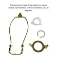 thumbnail image 4 of becaristey Detachable Lamp Harp with Finial for Table/Floor Light Golden 10.5x20.3cm, 4 of 6
