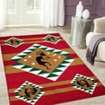 thumbnail image 1 of Allstar Red Woven High Quality Rug. Traditional. Persian. Flower. Western. Design Area Rug (3' 9" x 5' 1"), 1 of 6