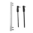 thumbnail image 2 of Drum Driveshaft Rod, Double Drum Pedal Link Bar Metal Wear Resistant  For Percussion Instruments Silver, 2 of 8