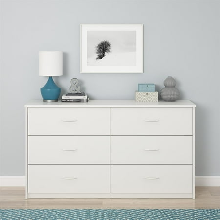 Mainstays 6 Drawer Dresser Multiple Colors Walmart Com