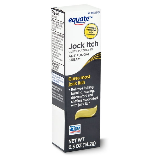 Equate Jock Itch Antifungal Cream, 0.5 oz