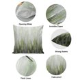 thumbnail image 7 of Throw Pillow Covers 16x16 Inch, Abstract Green Decorative Pillow Cases for Couch Sofa Bed, Modern Gradient Minimalist Mottled Art Cotton Linen Square Home Decor Pillowcases with Hidden Zipper, 7 of 7