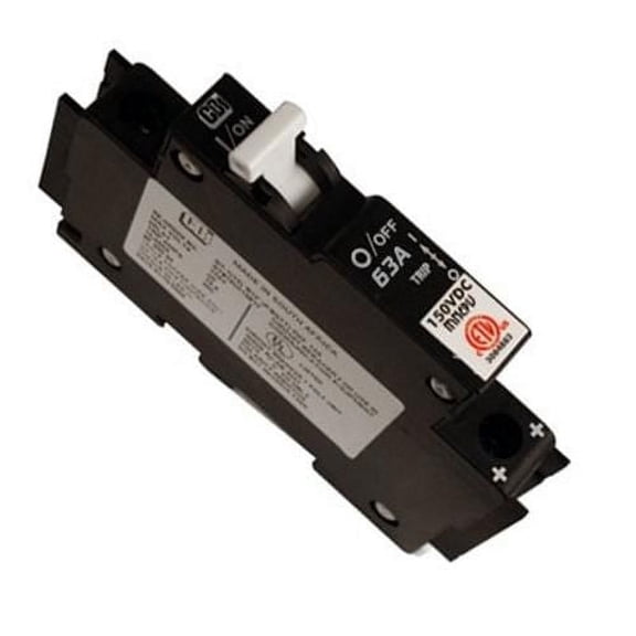 MidNite Solar MNEPV4 4A 150VDC Din Rail Mount Breaker