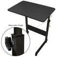 thumbnail image 4 of Ktaxon Computer Desk Home Office Study PC Laptop Writing Table Height Adjustable, for Hospital & Home, Black, 4 of 10