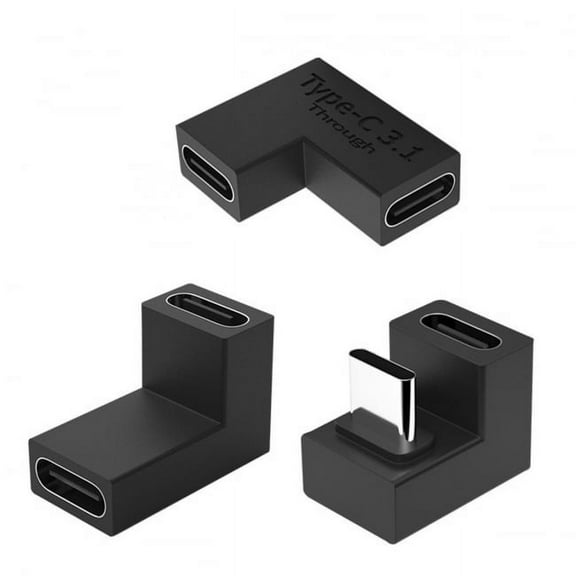 Chenyang CY 3pcs/lot USB 3.1 Type C Male Female to USB-C Female Power Data 10Gbps Adapter for NS Switch Phone Adapter