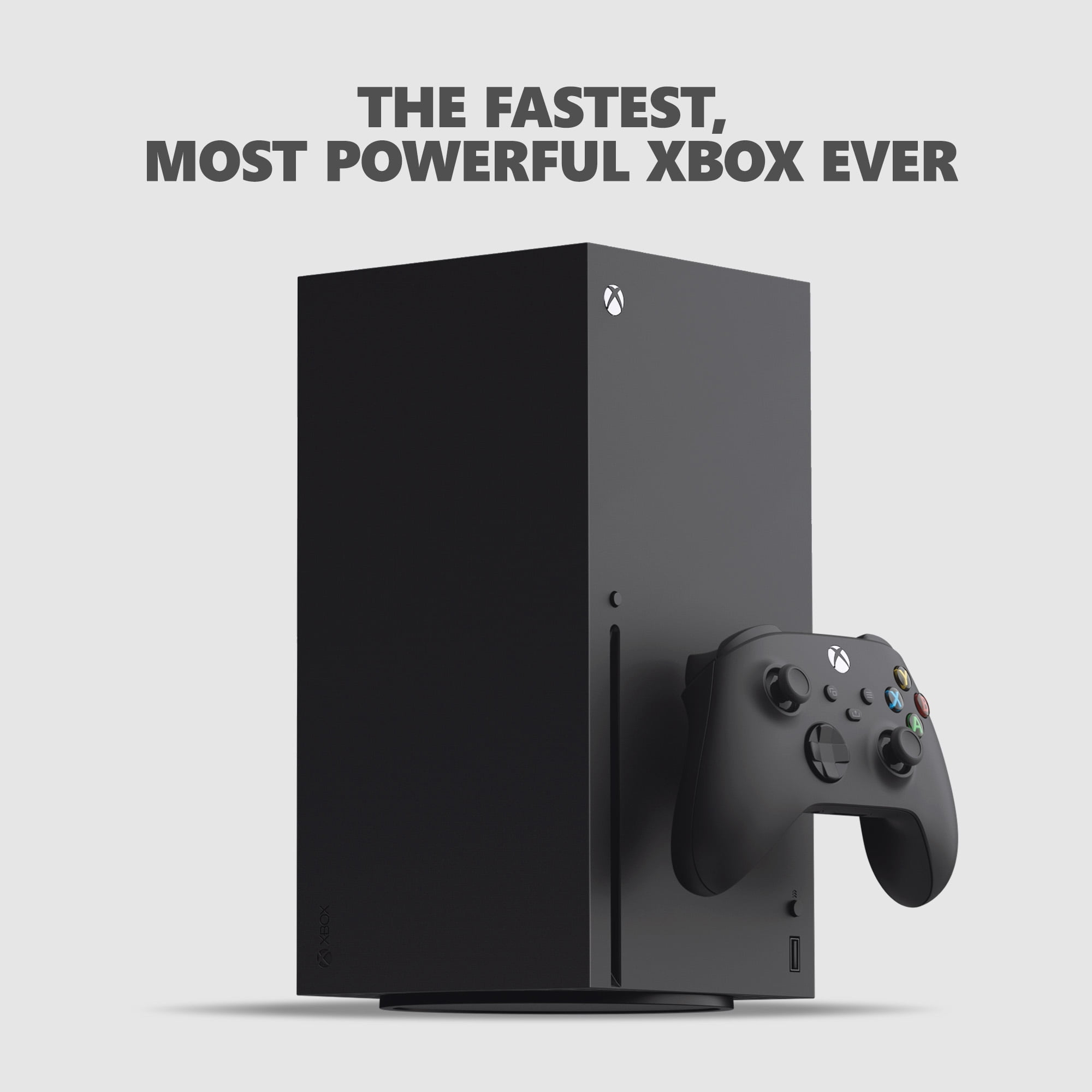 Xbox Series X - Gaming Console - 1TB SSD - Includes Xbox Wireless Controller - 4K Gaming - 120FPS - Carbon Black