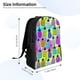 thumbnail image 4 of Fotbe Graffiti Pineapples Mochila de Viaje para Laptop, Mochila Ejecutiva Delgada y Resistente 15.6", 4 of 8