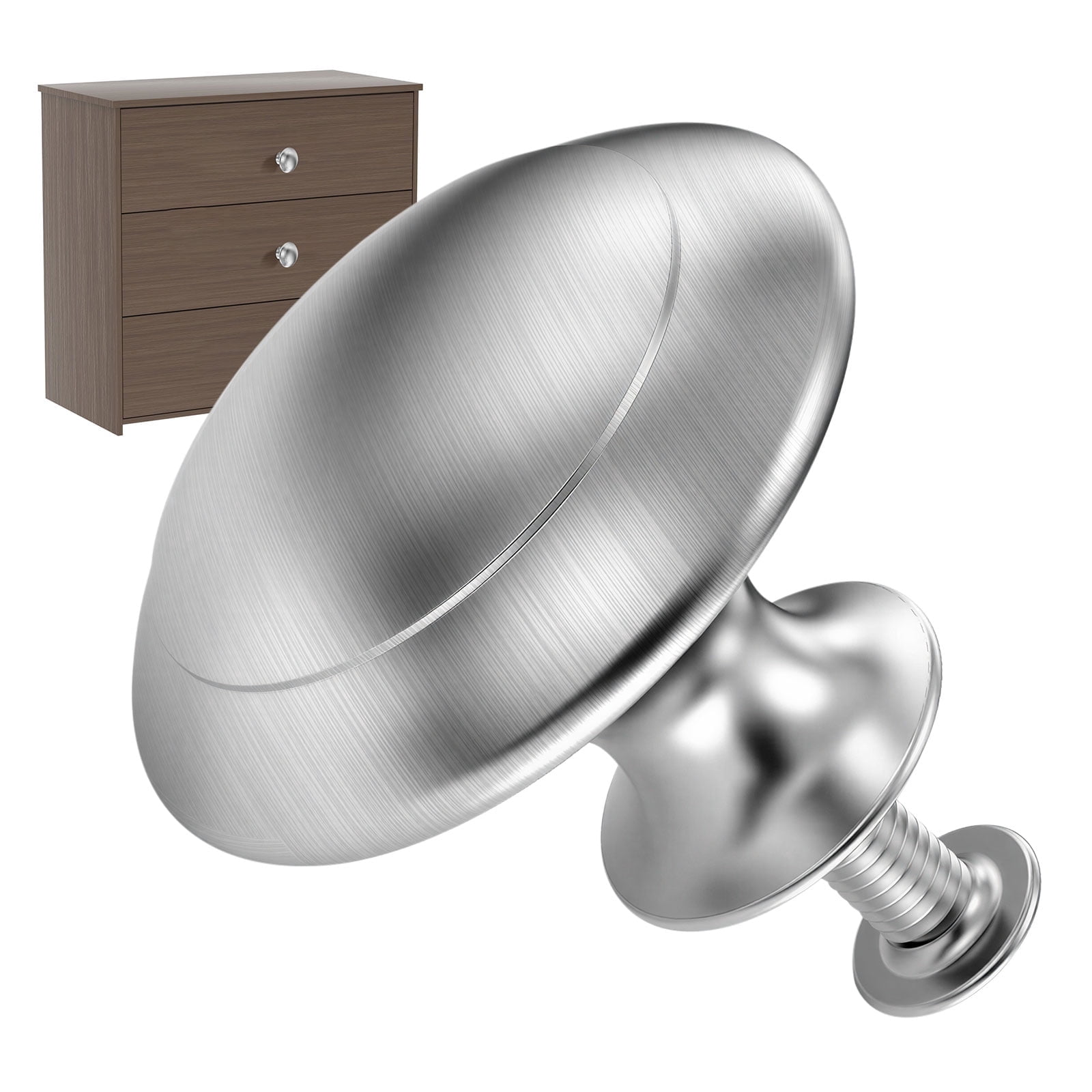 60Pcs Kitchen Cabinet Knobs High Strength Alloy Cabinet Handles Drawer Knobs and Pulls for Kitchen Drawer Wardrobe Closet Bathroom Vanity TV Stand