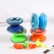 thumbnail image 2 of Juguete de pelota de yo-yo de 2 pulgadas con cuerda, juguete de yo-yo de alta capacidad de respuesta para niños, pelota de juego de lanzamiento y devolución, juguete de coordinación mano-ojo, 2 of 8