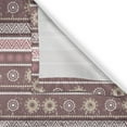 thumbnail image 6 of Ambesonne Zambia Valance & Curtain, Antique Traditional Boho, 55"x45", Dried Rose Yellow, 6 of 6