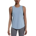 thumbnail image 2 of Lisingtool Clearance Womens Tops Womens Tank Tops Loose Tank Tops for Women Women's Sleeveless Pinhole Yoga Clothing Breathable Quick Drying Large Size Running Fitness Clothin M-4XL Clearance sale, 2 of 9