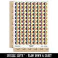 thumbnail image 2 of Gymnastics Gymnast Uneven Bars Solid 200+ Round Stickers - Rainbow - Matte Finish - 0.50" Size, 2 of 3