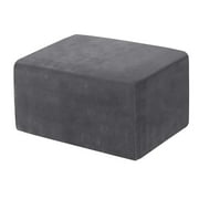 Low Stool Cover Thick Super Soft Ottoman Slipcover