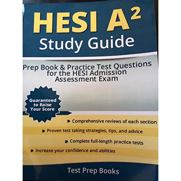 Pre-Owned HESI A2 Study Guide: Prep Book & Practice Test Questions for the HESI Admission Assessment Exam: (Test Prep Books) (Paperback) 1628453796 9781628453799