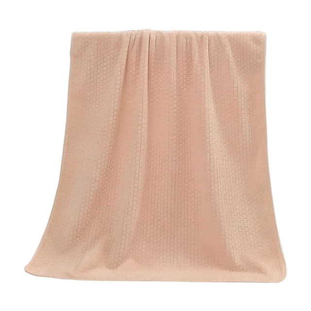 Khaki Lightweight Highly Absorbent Bath Towel For Bathroom And Beach Use Made Of Polyester Fabric Measuring 55.1X27.5 Inches With Quick Dry Feature