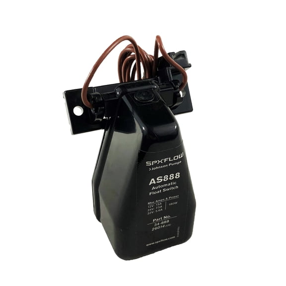 Johnson Pump 26014 Float Switch, Mechanical, 15 AMP Max