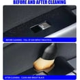 thumbnail image 4 of 1 PC Car Detailing Brush Car Interior Cleaning Soft Brush Automotive Air Conditioner Brush, Curved Design Dirt Dust Clean Brushes for Cleaning Air Vent, Dashboard, Engines, Computer (Yellow), 4 of 5