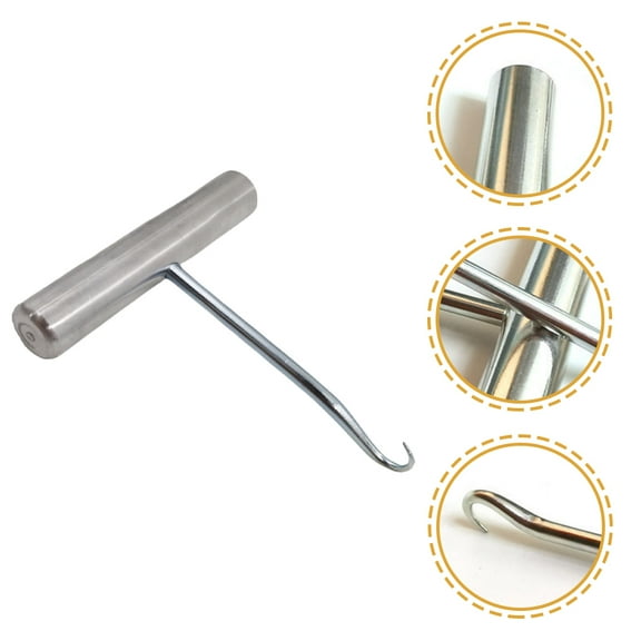 BESTYASH Tennis Stringing Machine Racket Threading Tool Stainless Steel Sports Maintenance Kit 1 Set for Racquet Care