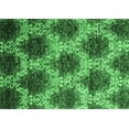 thumbnail image 1 of Ahgly Company Indoor Rectangle Abstract Emerald Green Contemporary Area Rugs, 6' x 9', 1 of 4