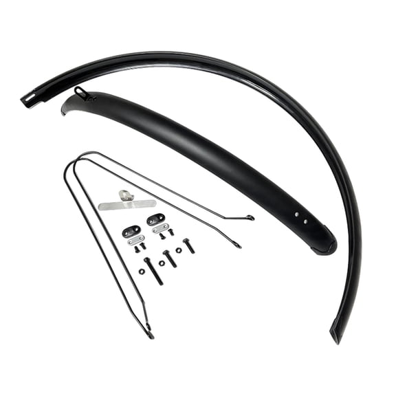 Kuntesetty Road Bike Mudguard Narrow Tire Protector Front Rear Mudflap Set PVC