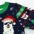 thumbnail image 5 of Taqqpue Ugly Christmas Sweater for Boys Girls, Funny Crewneck Knitted Sweatshirt Holiday Pullover Tops Xmas Clothes for Kids 3-8 Years, 5 of 9