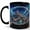 Black, variant on Snow Globe Castle 11oz Ceramic Mug, Winter Fantasy Coffee Cup