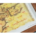 thumbnail image 6 of The Lord Of The Rings Middle-Earth Map Framed Canvas Wall Art | 14 x 12 Inches, 6 of 8