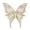 Gold, variant on QccHieUs Butterfly Wing Cute Wearable Fairy Wing for Halloween Festival Party Photo Props Brown
