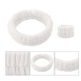 thumbnail image 3 of 3 Set Reusable Spa Headband Wrist Washband Face Wash Set Include 3 Headband 6 Wrist Washband For Avoid Liquid From Spilling Down Your Arms-Combination:Combination 1;, 3 of 5