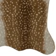 thumbnail image 3 of Faux Hide Beige & White Antelope Area Rug, 3 of 6