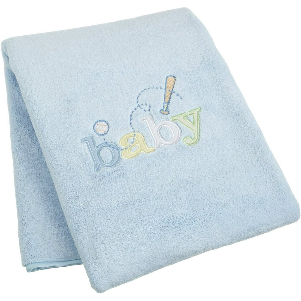 Carters Sweet Baby Blanket, Blue
