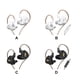 thumbnail image 3 of Audífonos KZ EDX 1 In-ear 3.5mm Jack Estéreo Auriculares con cable Música Deportes Auriculares para juegos, Negro, con micrófono Inevent EL004786-04B, 3 of 7