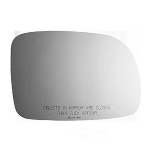 Burco Side View Mirror Replacement Glass with Motor Mount Plate - Clear Glass - 5254HRSG
