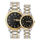thumbnail image 4 of Reloj impermeable para hombre, reloj de cuarzo dorado para negocios, reloj de moda informal coreano para parejas, 4 of 6